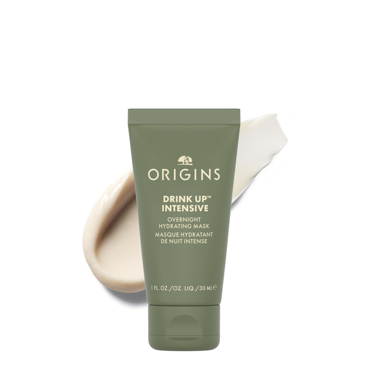 Origins Drink Up Intensive Overnight Hydrating Face Mask Hydrates For 72 Hours With Niacinamide Hyaluronic Acid And Avocado Butter Travel