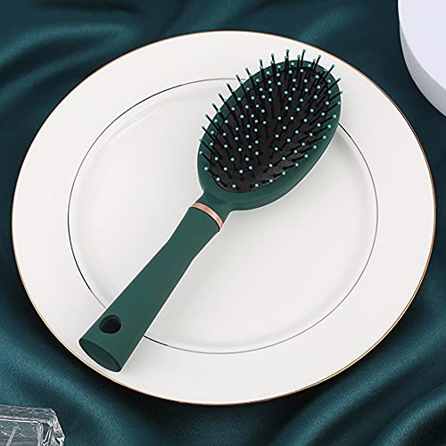 Reazana Detangling Brush Anti Static Detangler Hair Brushes With Silicone Cushion Base Blow Drying Comb Nylon Bristle Pins Fashion Massage