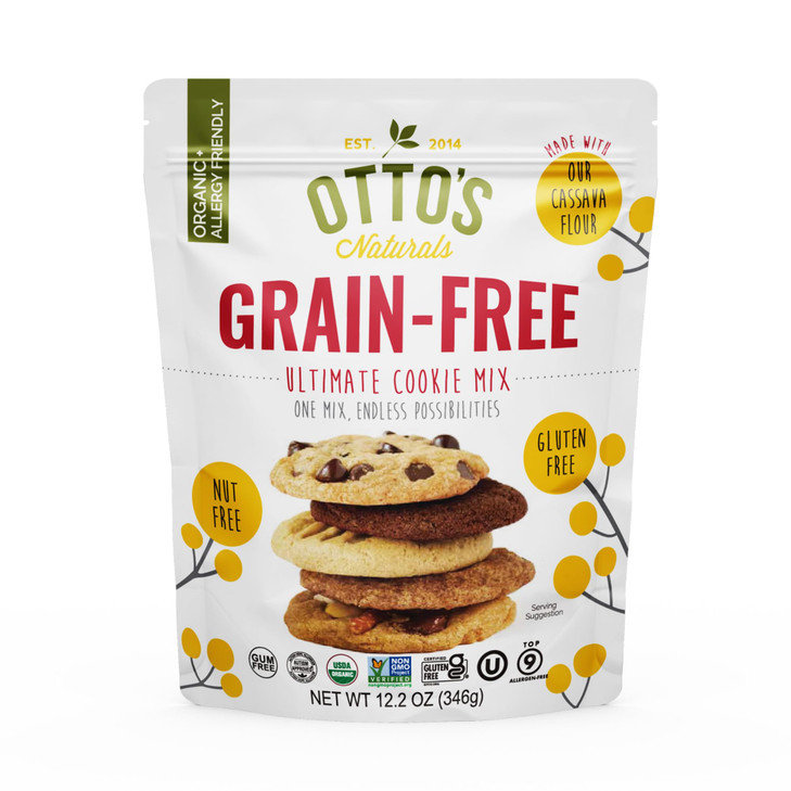 Otto S Naturals Grain Free Ultimate Cookie Mix 12.2 Oz