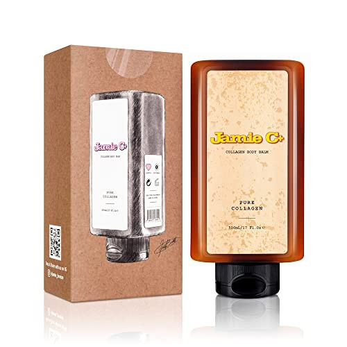Jamie Bronze C Plus Collagen Body Balm Daily Moisturizer Anti Aging Body For Glowing Skin Firming Wrinkles Collagen Moisturizer 17 Fl Oz