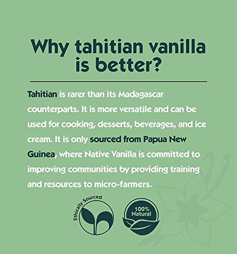 Pure Vanilla Bean Powder 1Oz No Fillers Unsweetened Native Vanilla