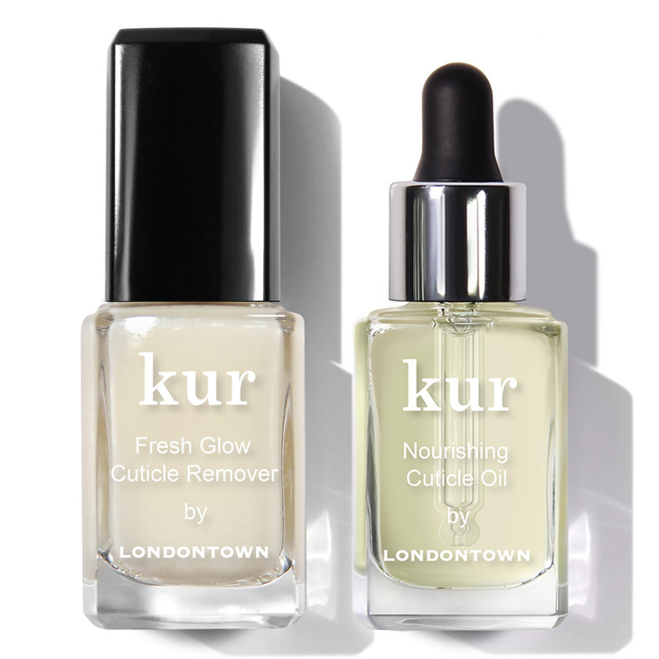 Londontown Kur Cuticle Saver Set Cuticle Remover Plus Nourishing Cuticle Oil