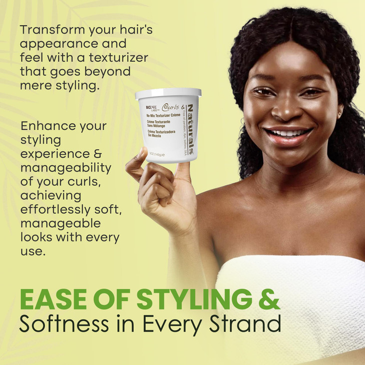 Curls & Naturals Texturizer Hair Softener with Moroccan Argan Oil