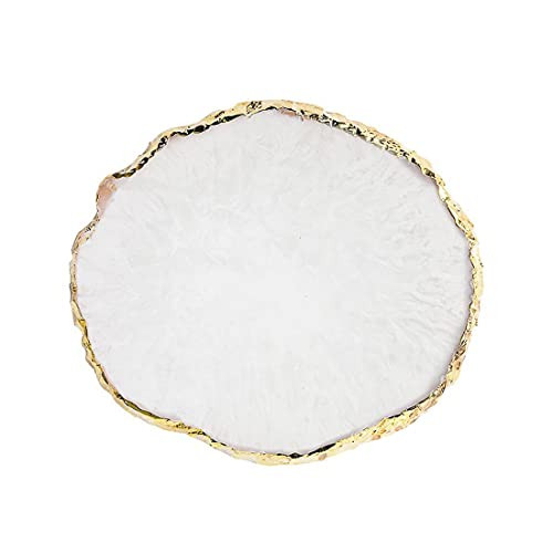 Gaosenlonk Resin Nail Art Palette Nail Painting Mixed Color Palette White