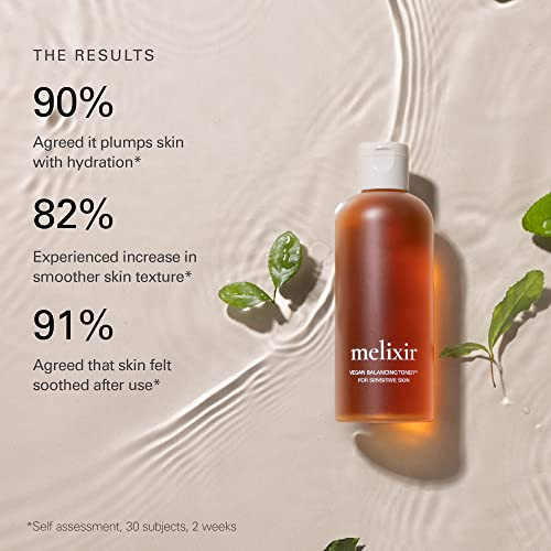 Melixir Vegan Balancing Toner Organic Green Tea Toner For Sensitive Skin