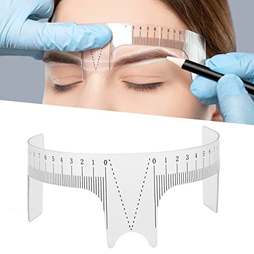 Professional Eyebrow Positioning Ruler Microblading Brow Shape Design Ruler Measure Tool B Piercing And Supplies Nose Bridge Ruler Type A