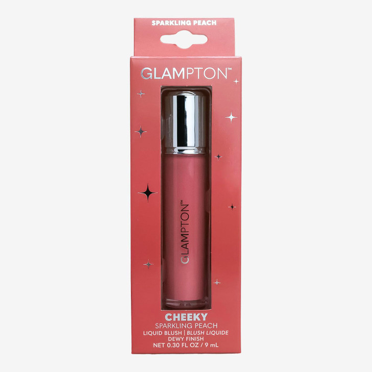 Glampton Cheeky Liquid Blush .3 Oz Sparkling Peach
