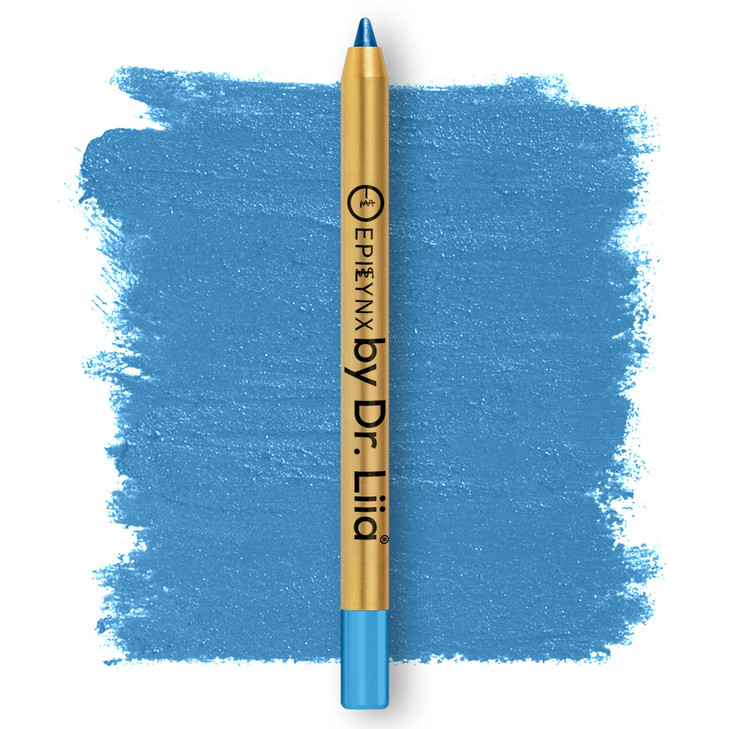 Epilynx Waterproof Eyeliner Pencil Smudge Proof Vegan Royal Blue Shimmer