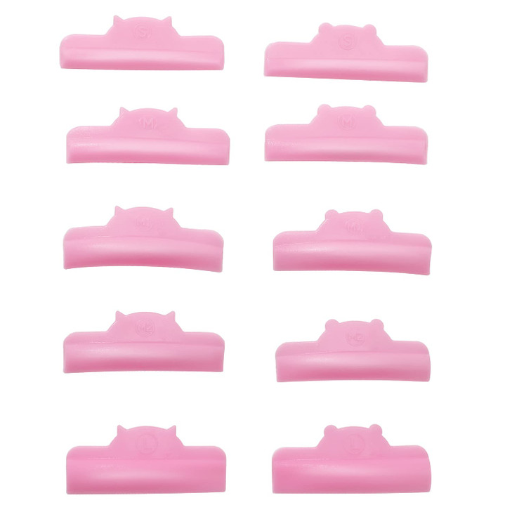 Lash Lift Rods Silicone Eyelash Lift Pads 5 Sizes Cute And Softer Eyelash Perm Silicone Pads 6 Sizes 12 Piece Reusable Soft Lash Lift