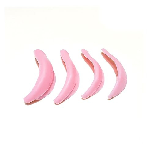 14 Pieces Lash Lift Rods Silicone Eyelash Perm Pads Lash Lift Rods Reusable Lash Lifting Pads Lift Shield Pink 7 Pair