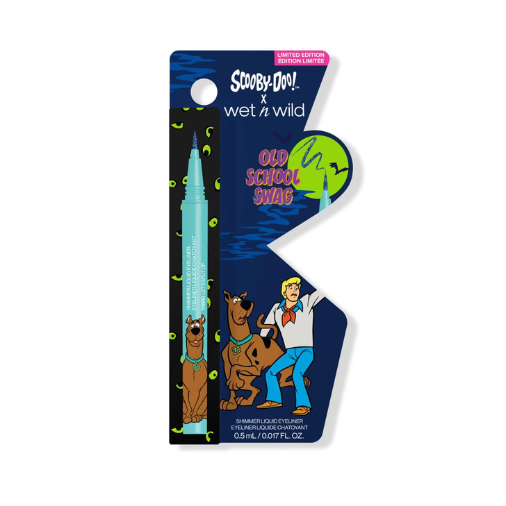 Wet N Wild Scooby Doo Old School Swag Shimmer Liquid Eyeliner Glitter Infused Formula For Bold Eye Looks Easy Glide Precision Tip Cruelty