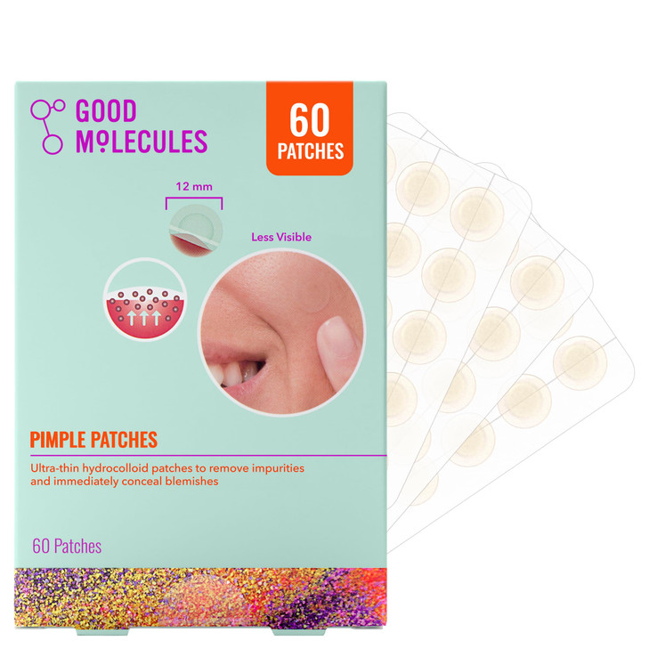 Good Molecules Pimple Patches Hydrocolloid Patches For Face 60 Count