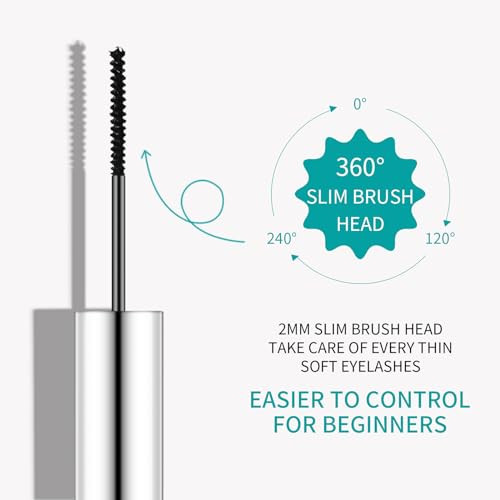 4D Ultra Fine Black Mascara For Fine Short Eyelash