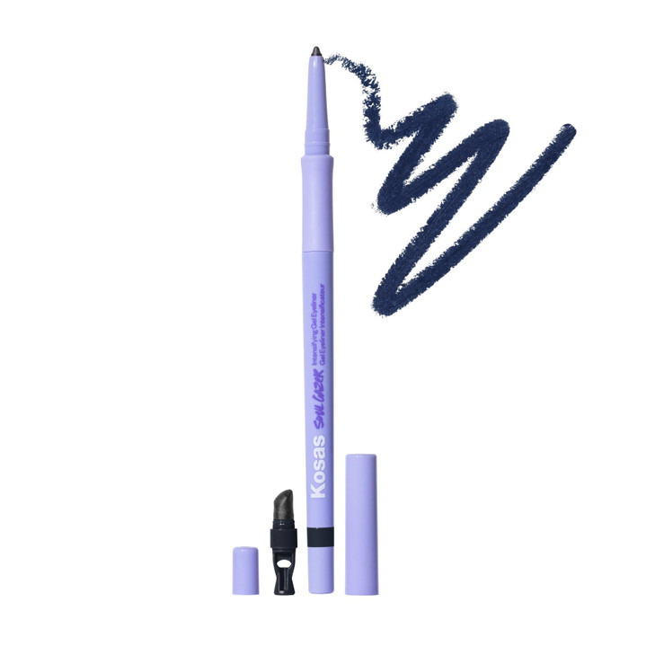 Kosas Soulgazer Waterproof And Smudge Resistant Gel Eyeliner Blackened Blue