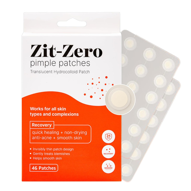 Hydrocolloid Acne Patches For Face 46 Count Clear Pimple Patches Zit Stickers For Blemishes And Pimples Vegan Cruelty Free 10Mm Invisible