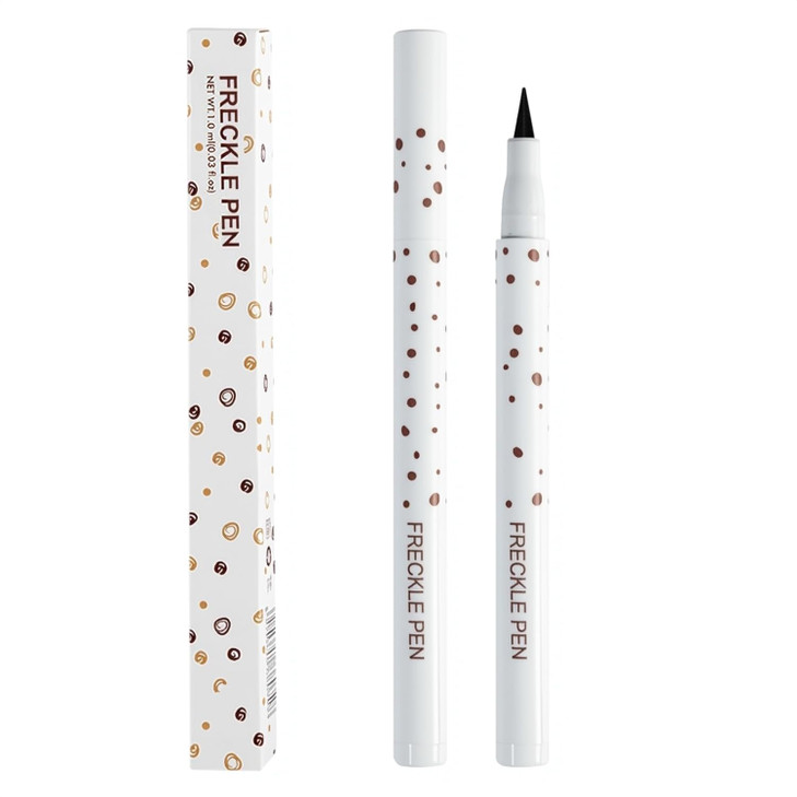 Melsintern Freckle Pen For Face Waterproof Long Lasting Natural Faux Freckles Makeup Pen With Precision Tip Vegan And Cruelty Free Natural