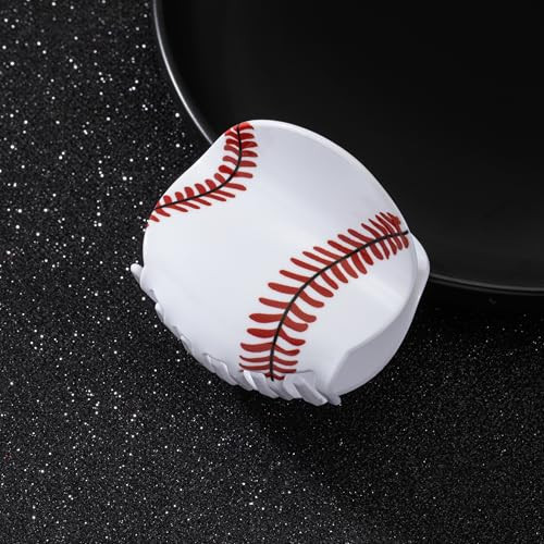 Sports Baseball Hair Claw Clips For Women Game Day Baseball Hair Jaw Barrette Acrylic 3.1Inch Big Hair Claw Clips For Thick And Thin Hair