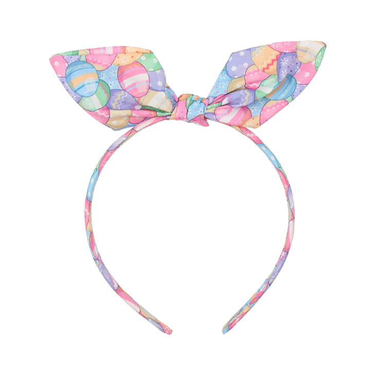 Sarata Easter Headbands For Women Spring Bows Headbands Cute Rabbit Bunny Ear Egg Chick Flowers Design Knoted Hairbands Easter Hair