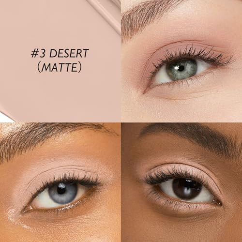 Wugbc Eyeshadow Stick Matte Eye Brightener Pencil Cream Nude Eye Shadow Base Crayon Long Lasting Crease Proof Naked Eyeshadow Blendable High