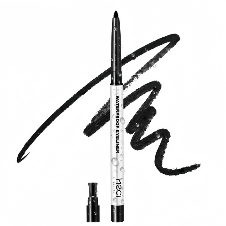 Heci Beauty Sharpenable Gel Eyeliner Pencil Multi Use Longwear Eyeliner Pencil Ultra Smooth Tip Eye Makeup With Up To 24Hr Wear Waterproof