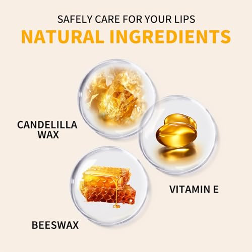 Honey Lip Tinted Lip Balm Nourishing Hydrating Natural Color Moisturizing Lip Care For Soft Lips For Daily Use Enhances Lips With A Subtle