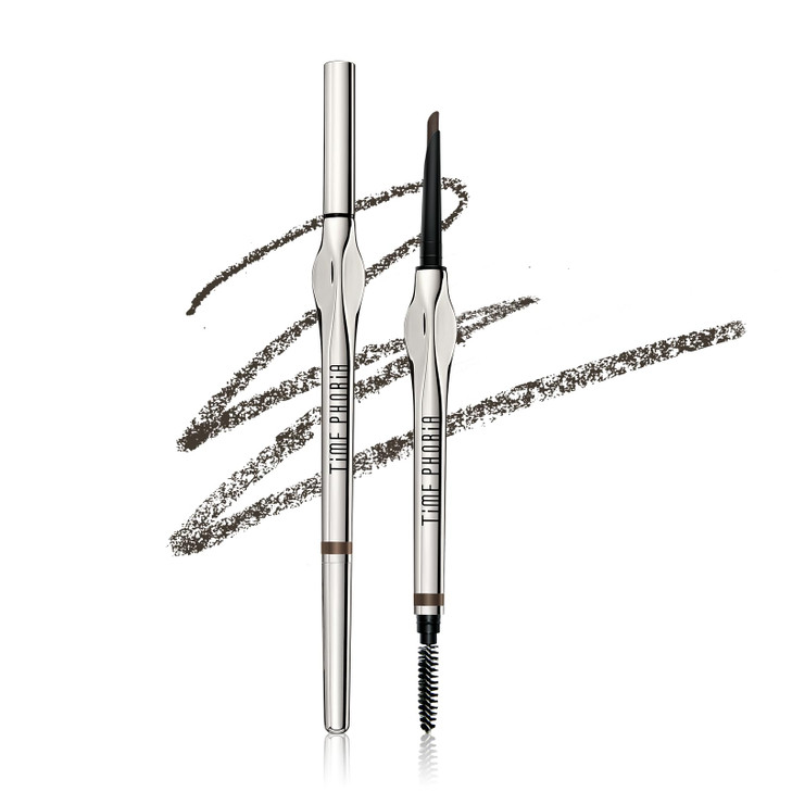 Timephoria Genesis Superstay Eyebrow Pencil Waterproof Smudge Proof Long Lasting Brow Pencil With Precision Oval Tip For Natural And Bold