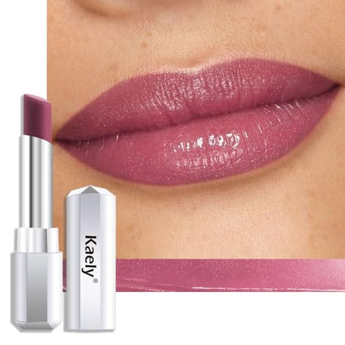 Kaely Mauve Honey Lipstick Tinted Lip Balm Hydrating Shine Lipstick For Women Dry Lips Moisturizing Nourishing Glossy Lip Gloss Stain Makeup