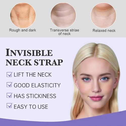 Bespace Neck Tape Lifting Invisible 20Pcs Instant Neck Lift Tape