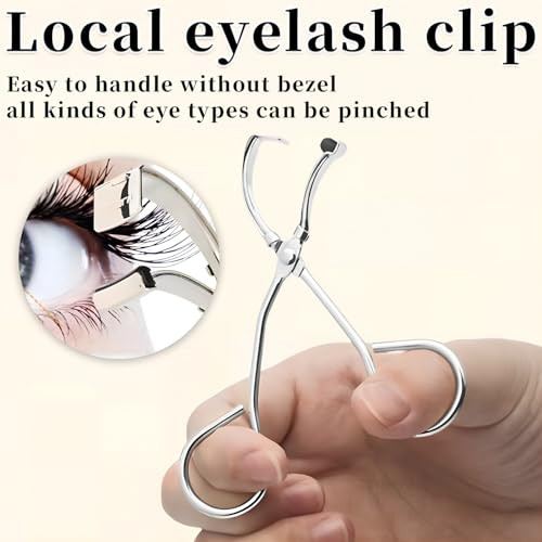 Eyelash Curler Lash Curler For Short Lashes Comfort Grip Just Dramatically Curled Eyelashes For A Lash Lift In Seconds Silver