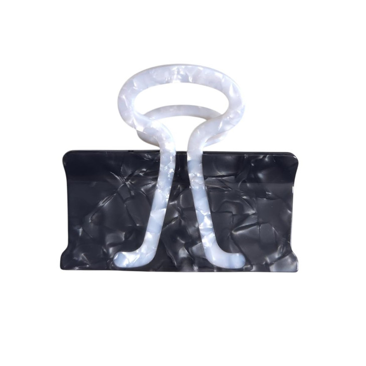 Funny Binder Clip Hair Clip Acetate Claw Clips Cute Hair Claw Clips For Women