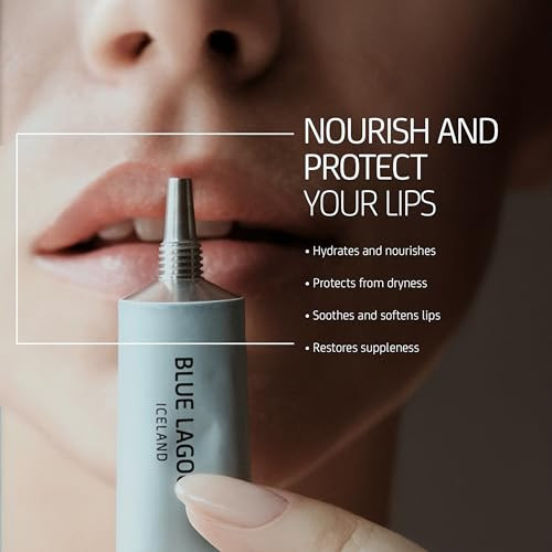 Blue Lagoon Skin Science Natural Nourishing Plus Plumping Lip Balm Sustainable Bioactive Icelandic Skincare 0.33 Oz 10 Ml
