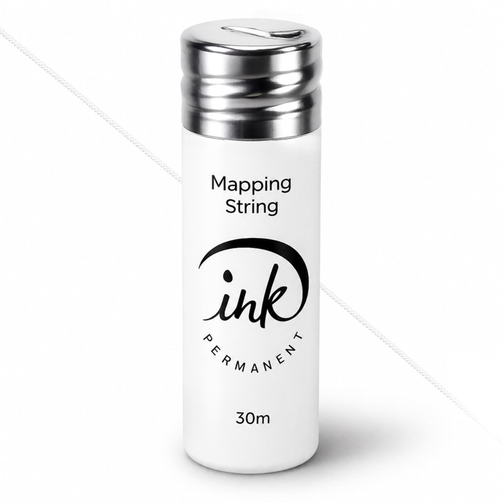 Ink Permanent Brow Mapping String Eyebrow Thread For Microblading White