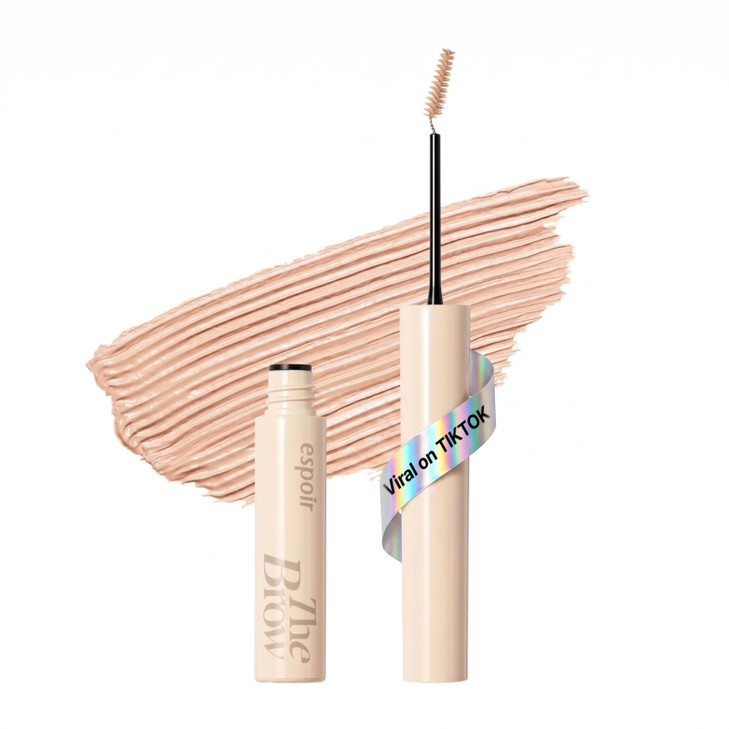 Espoir The Brow Color Fixing Cara 4 Fake Bleach Easy Fixing Without Clumping With Skinny Brush Long Lasting And Smudge Proof Eyebrow Mascara