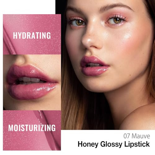 Evpct Mauve Honey Lipstick Tinted Lip Balm Moisturizing Tinted Lip Oil Stick Lipstick For Older Women Sheer Lightweight Hydrating Nourishing