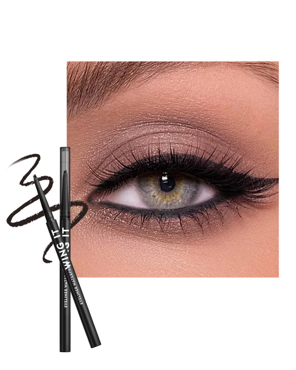 Waterproof Gel Eyeliner Pencil Black Matte Waterline Eye Liner Pencils