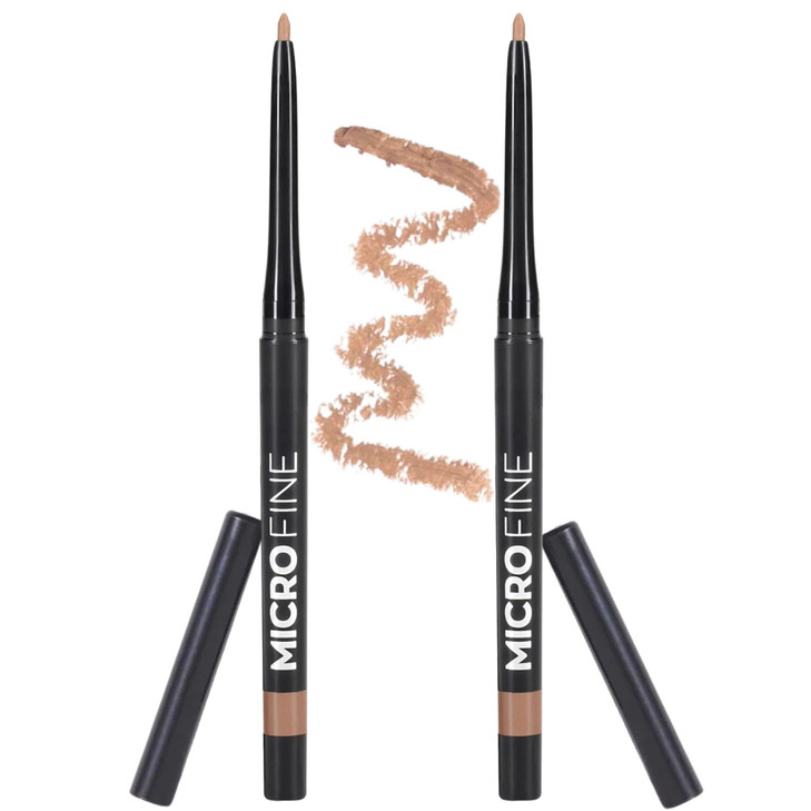 Pack Of 2 Micro Fine Brow Retractable Pencil Blonde Replaces Glimmerstick For Brows No Need To Sharpener