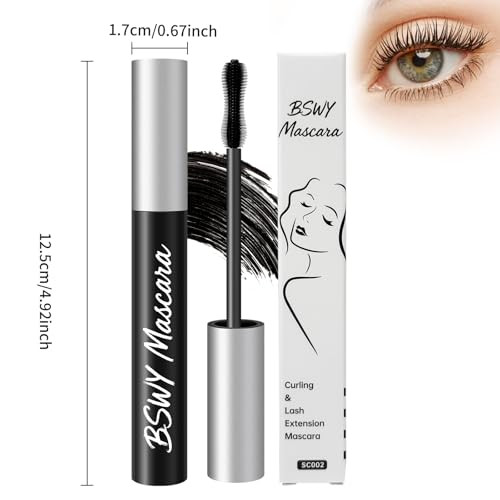 Sky High Telescopic Tubing Mascara Waterproof And Essence Infused Ideal For Women 60 Plus Lengthening And Volumizing For Fuller Smudge