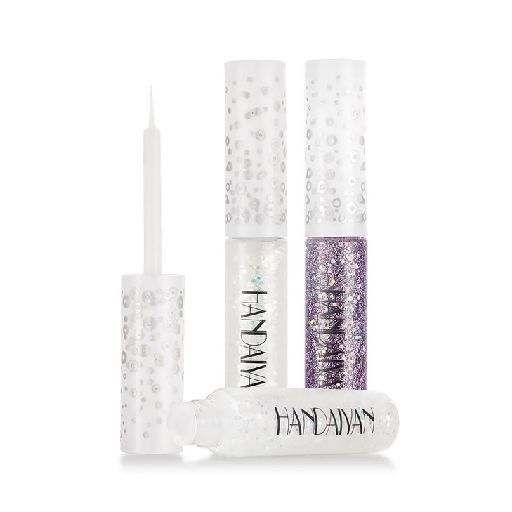 R.Y.M Glitter Eyeliner Liquid Silver Eyeshadow Makeup