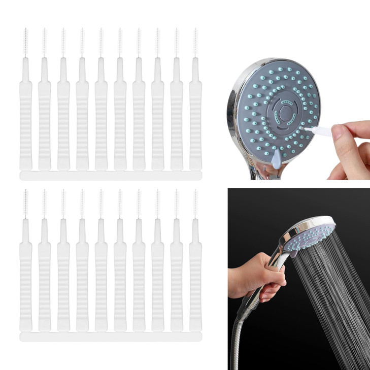 20 Pcs Shower Head Cleaning Brush For Small Hole Showerhead Cleaning Brushes Picks Multifunctional Hole Cleaning Brush For Pore Small Nozzle
