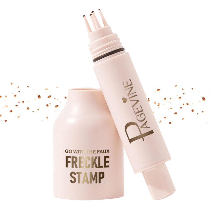 Baysea Faux Freckle Stamp Upgrade Liquid Freckle Pen Freckles Stamp Air Cushion Long Lasting Waterproof And Quick Dry Lifelike Magic
