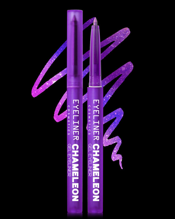 Purple Chroma Eyeliner Pencil Multichrome Holographic Glitter Eye Liner