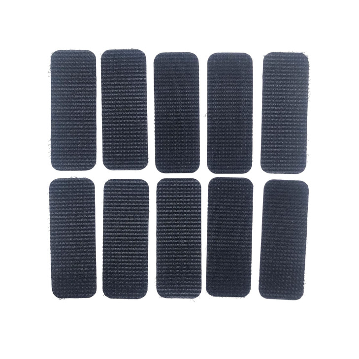 10Pcs Magic Hair Pad Hair Sticker Clips For Women Girls Bangs Hair Accessories Black