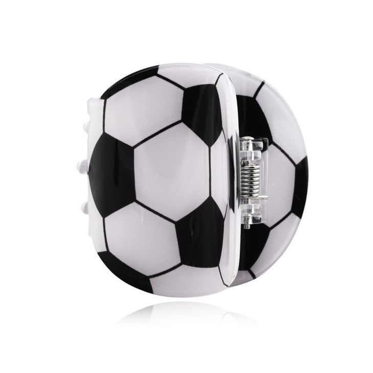 Womens Soccer Hair Claw Clip For Thick Thin Fine Hair Accessories For Women Girls Soccer Fans Valentines Day Gifts For Women Wife Girlfriend