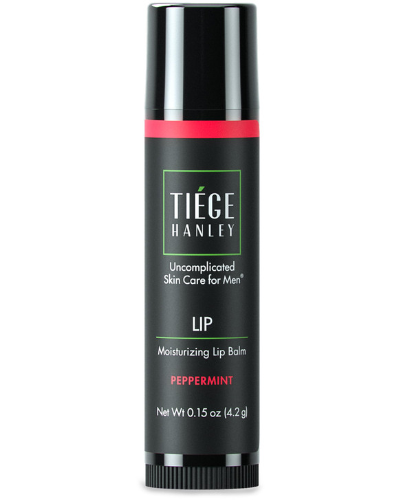 Tiege Hanley Hydrating Lip Balm For Men Peppermint 0.15 Oz Stick