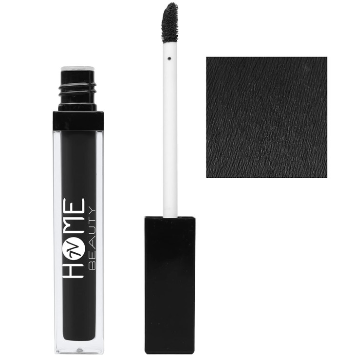 Black Matte Liquid Lipstick Non Stick Waterproof Black Lipstick 5Ml