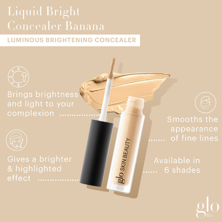 Glo Skin Beauty Luminous Brightening Concealer Banana 0.1 Oz