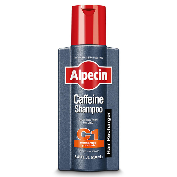 Alpecin C1 Caffeine Shampoo 8.45 fl oz, Cleanses the Scalp to Promote Natural Hair Growth, Leaves Hair Feeling Thicker and Stronger