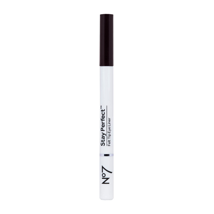 No7 Stay Precise Felt Tip Eye Liner Brown Precision Tip Liquid Eyeliner Ideal For Cat Eye Look Easy To Use Long Lasting Eyeliners For Women