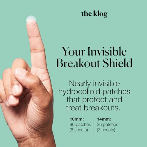 The Klog Soft Shield Pimple Patches Hydrocolloid Two Sizes Pack Of 3