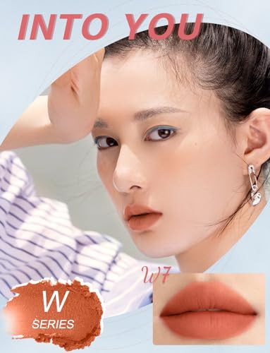 Into You Matte Lipstick Super Stay Lipstick For Women Lip Stain Long Lasting Waterproof Lip Mud Soft Lightweight Smooth Lip Clay Mousse Dual